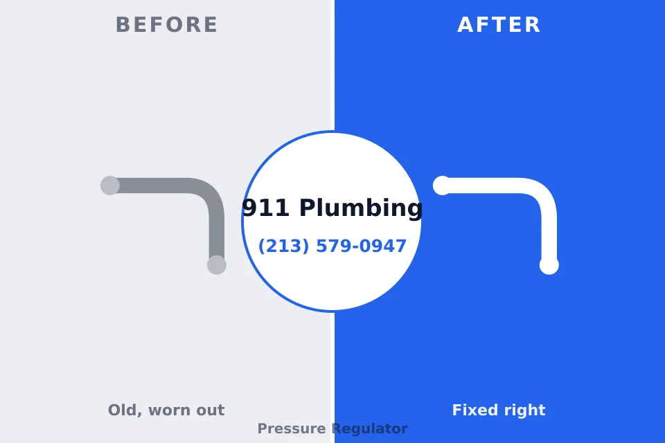 Before and after: plumbing repair Andrews, IN